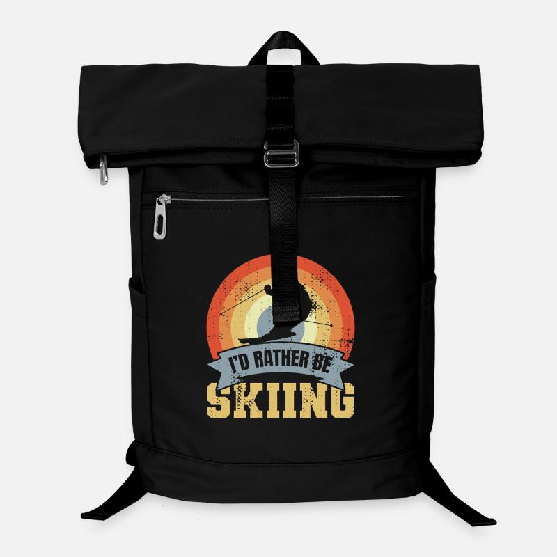Skier's saying Laptop Backpack