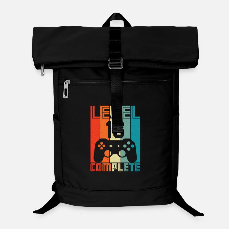 16th Birthday Gamer – 16 Years Level 16 Complete Laptop Backpack