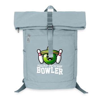Nacho Durchschnittlicher Bowler - Laptop-Rucksack  - Eisblau - Vorne
