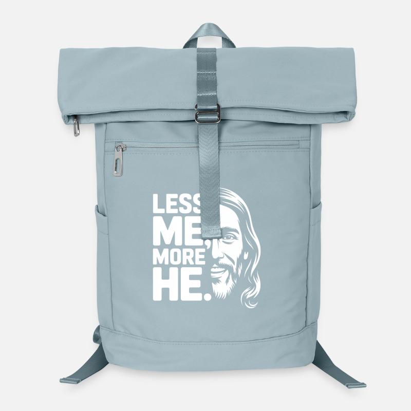 Moins moi plus Il Foi chrétienne Sac à dos ordinateur