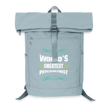 World's Best Psychiatrist - Laptop Backpack - ice blue - Front