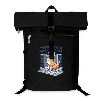 System Cats Administrator - Laptop Backpack - black - Front