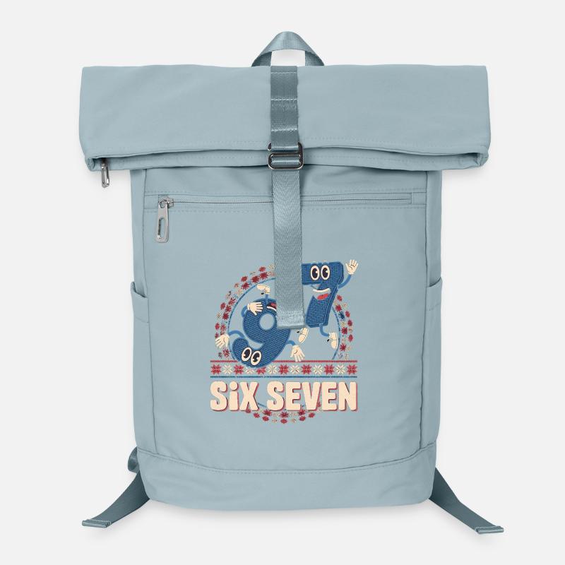 6 7 Sechs Sieben Meme -- Aura Points Kids Gaming Laptop-Rucksack 