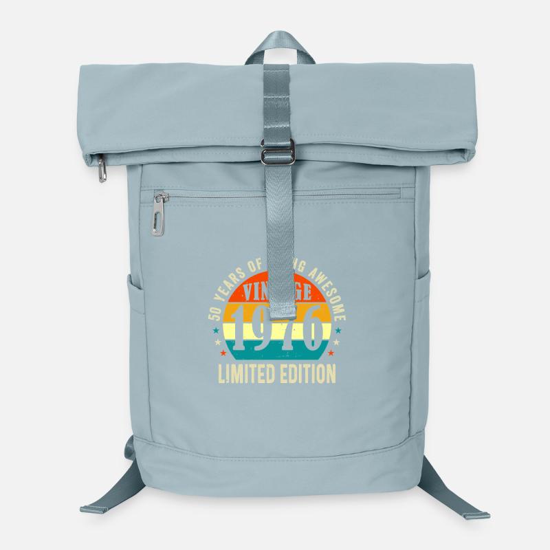 Vintage 1976 Limited Edition 50 Year Old Gift Laptop Backpack