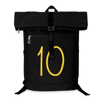 10 - Laptop-Rucksack  - Schwarz - Vorne
