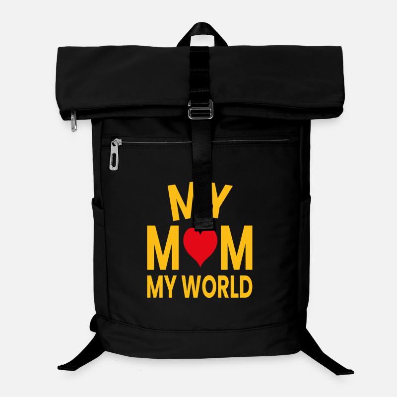Ma mère, mon monde Sac à dos ordinateur