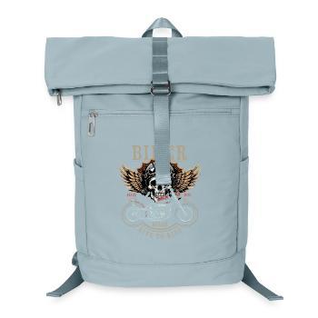 Biker Rules - Since 1970 - Live to Ride - Laptop Backpack - ice blue - Front