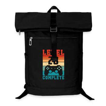 28. Geburtstag Level 28 Complete 28 Jahre Gamer - Laptop-Rucksack  - Schwarz - Vorne