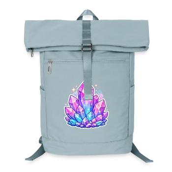 Rêves de cristal colorés - Sac à dos ordinateur - bleu glacier - Devant