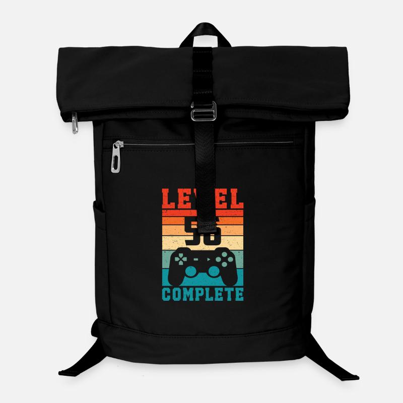 56th Birthday Level 56 Complete 56 Years Gamer Laptop Backpack