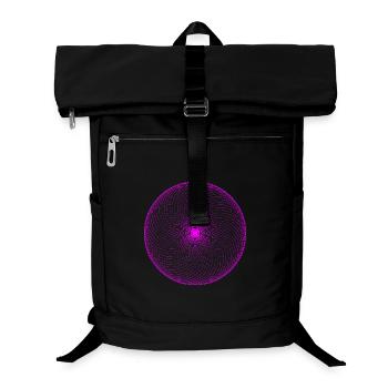 NeonSpiral Torus - Laptop Backpack - black - Front
