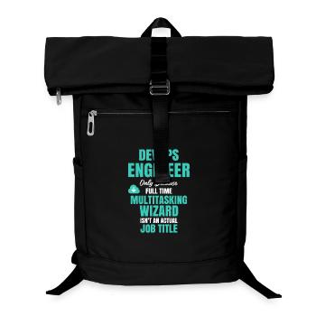 DevOps Engineer Multitasking Wizard - Laptop Backpack - black - Front