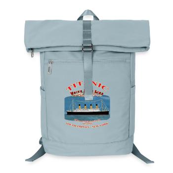 TITANIC CREATION Louis RUNEMBERG © Adagp - Laptop Backpack - ice blue - Front