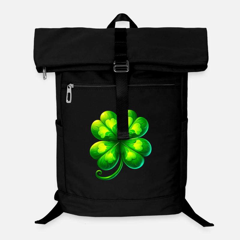 Trèfle à quatre feuilles Sac à dos ordinateur