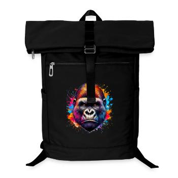 Gorilla - Laptop Backpack - black - Front