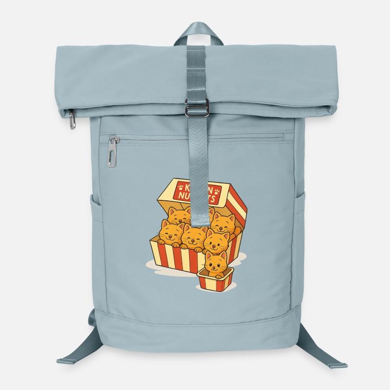 Cat capsules with cute faces Laptop Backpack