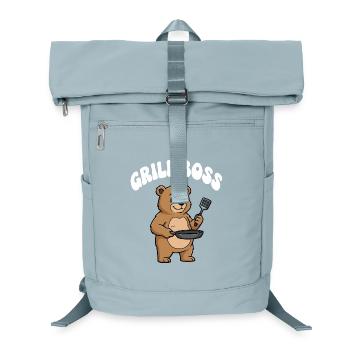 Grill Bear Cooking Design - Sac à dos ordinateur - bleu glacier - Devant