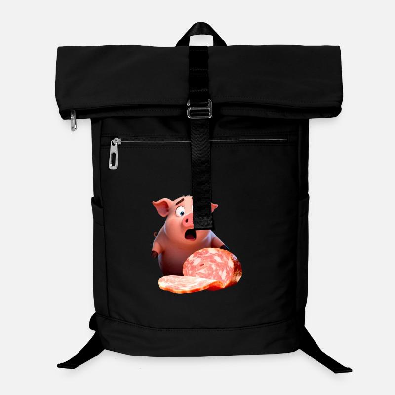Verzweifeltes Schwein Laptop-Rucksack 