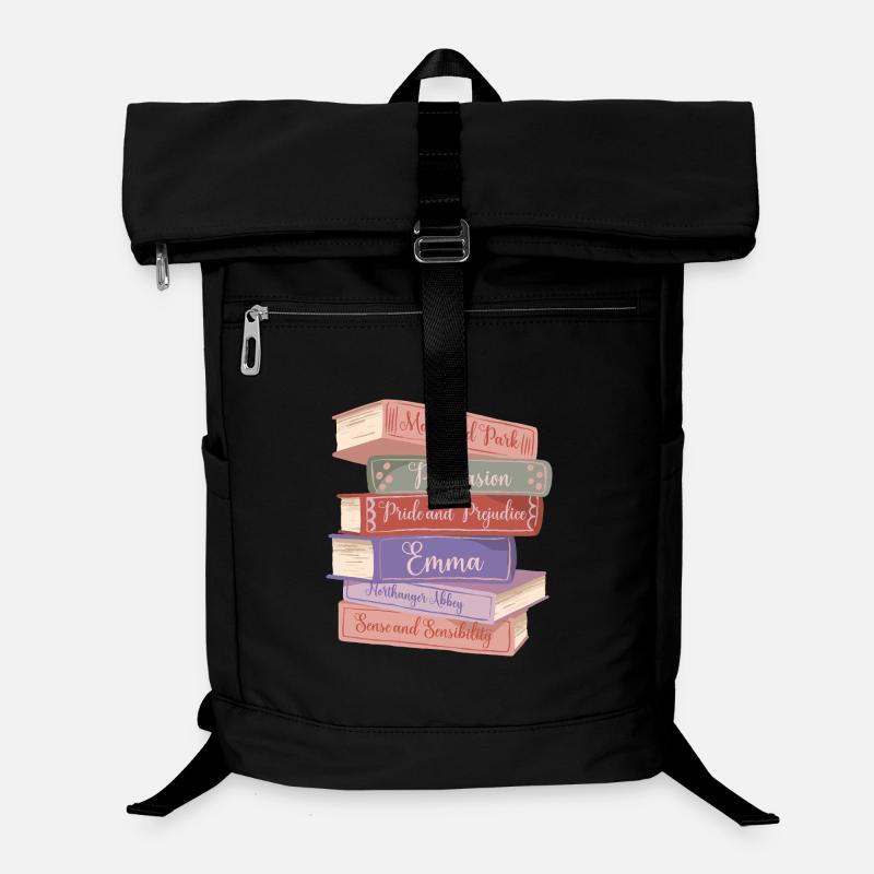 Jane Austen's Novels V Laptop Backpack