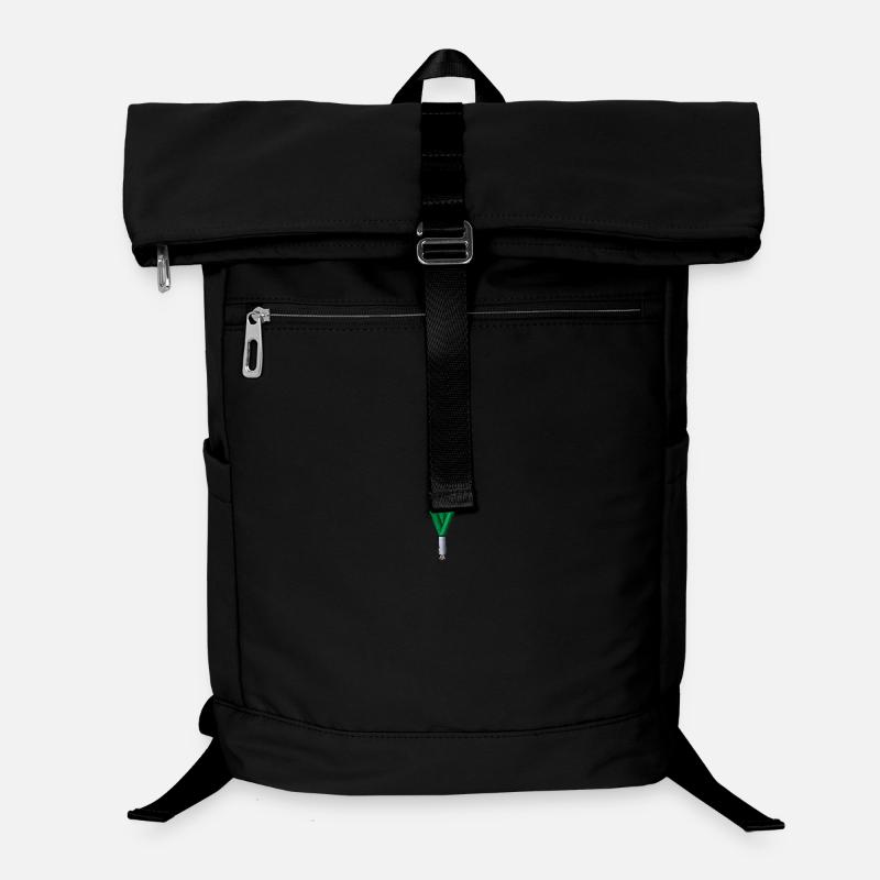 Embroidered leeks Laptop Backpack