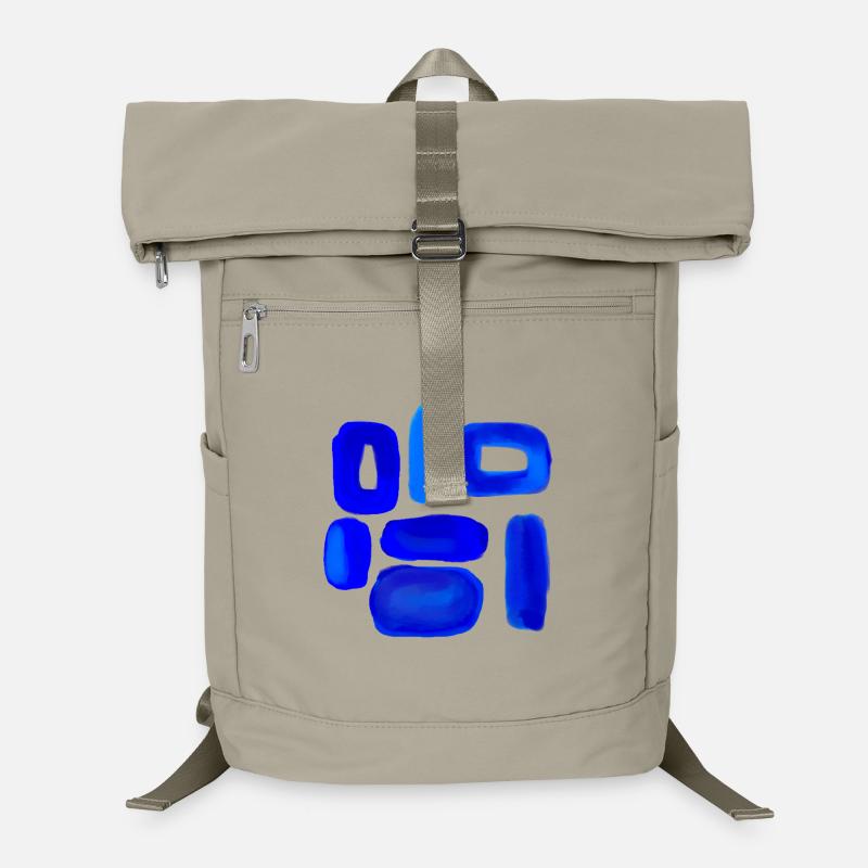 Blue Sky Abstract Design Laptop Backpack