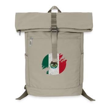 Mexico Circle / Flag Gift - Laptop Backpack - sand beige - Front