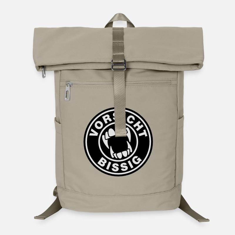 Vorsicht bissig Laptop-Rucksack 