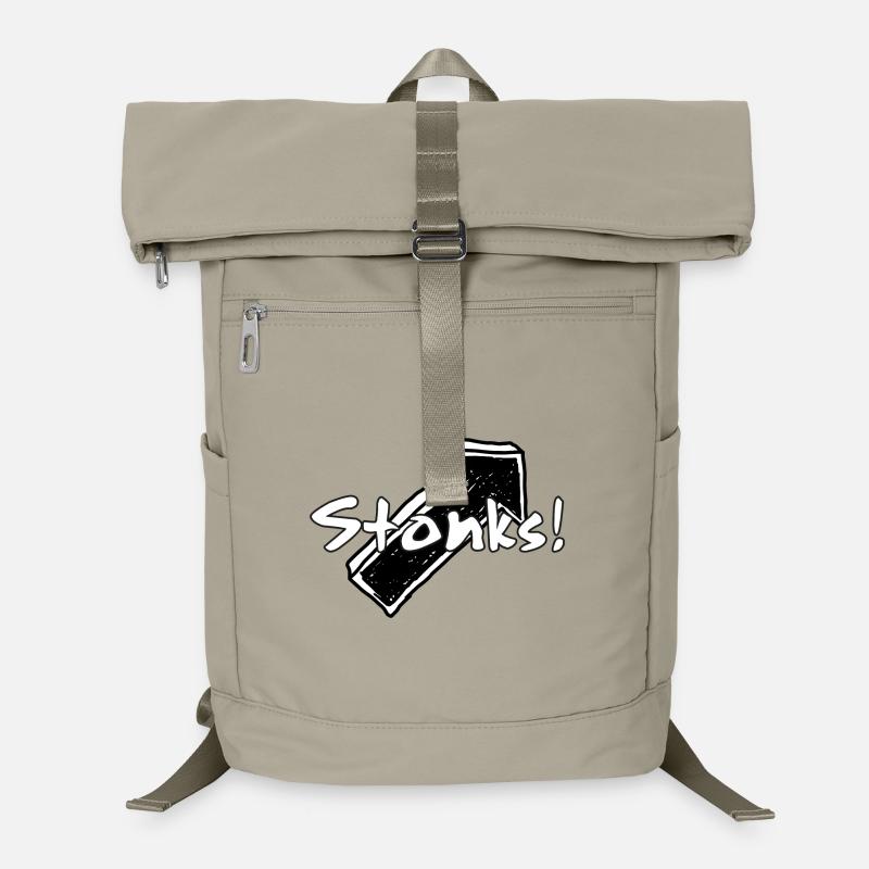 Stonks! Graffiti Word Graphics Laptop Backpack