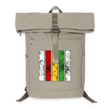 Reggae Zeichen - Laptop-Rucksack  - Sandbeige - Vorne