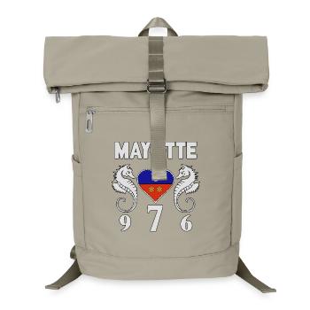 Mayotte T Shirt - Laptop Backpack - sand beige - Front