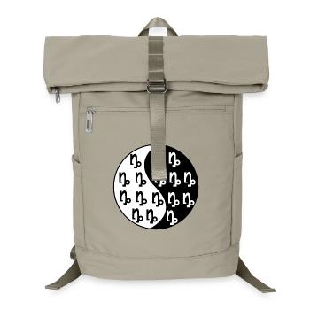 Steinbock Astronomie Horoskop Aberglaube Galaxie - Laptop-Rucksack  - Sandbeige - Vorne