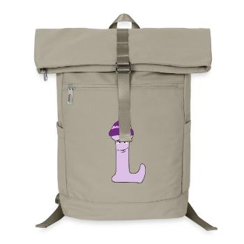 L - Laptop Backpack - sand beige - Front