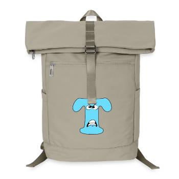 T - Laptop Backpack - sand beige - Front
