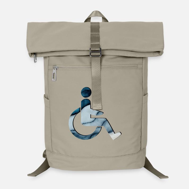 ROLLSTUHL ROLLSTUHLFAHRERIN Laptop-Rucksack 