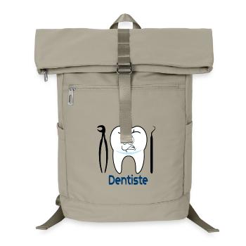 Zahnarzt - Laptop-Rucksack  - Sandbeige - Vorne