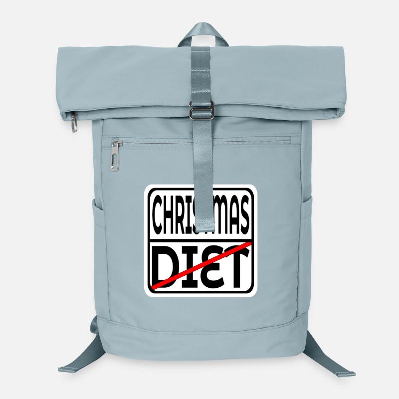 WEIHNACHTSSCHILD - LUSTIGE DIÄTZEICHEN Laptop-Rucksack 