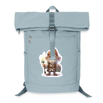 Dwarves Medicus Healer Fantasy RPG Shirt - Laptop Backpack - ice blue - Front