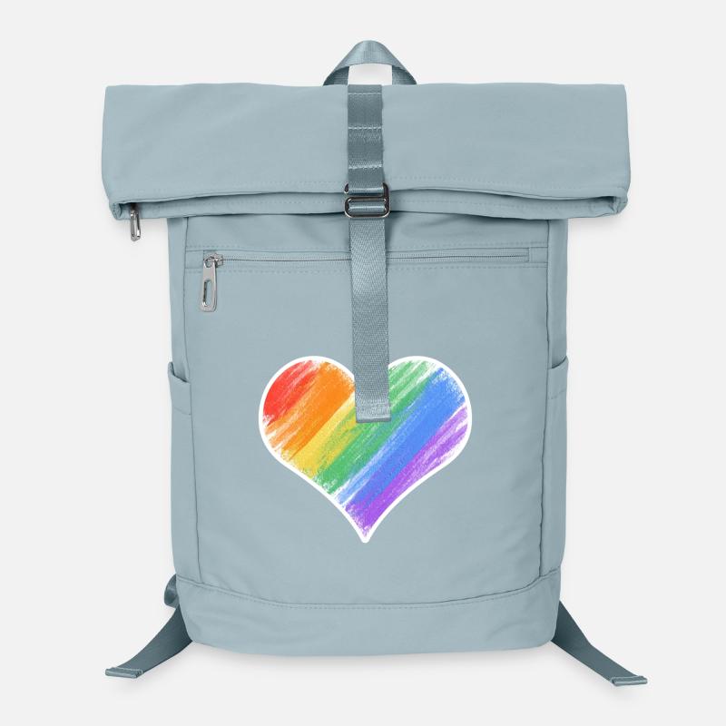 Coup de cœur arc-en-ciel Sac à dos ordinateur