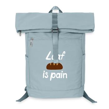 Loaf is pain - Laptop-Rucksack  - Eisblau - Vorne