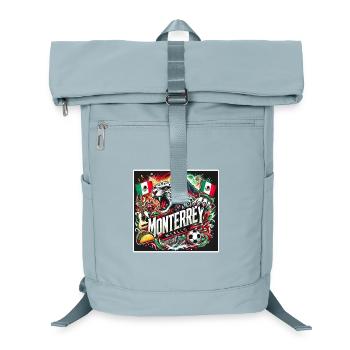 Monterrey Mexiko Städte Design - Laptop-Rucksack  - Eisblau - Vorne