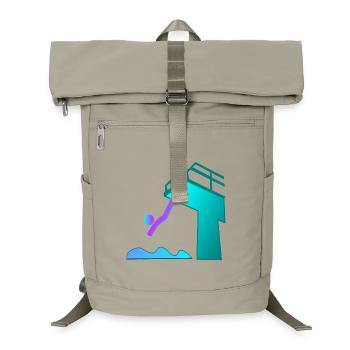 DIVING SPORT - Laptop Backpack - sand beige - Front