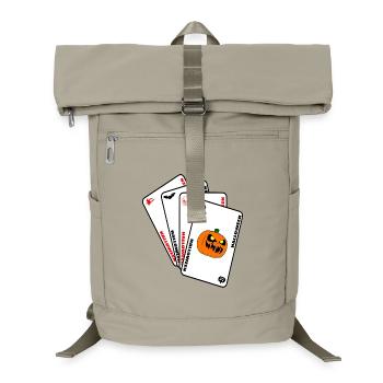Cartes halloween - Sac à dos ordinateur - beige sable - Devant