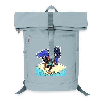Little Raven Photographer - Laptop Backpack - ice blue - Front