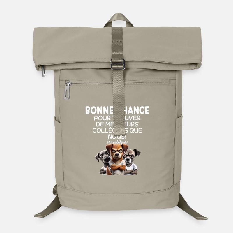 Good luck finding better colleagues - Laptop Backpack - sand beige
