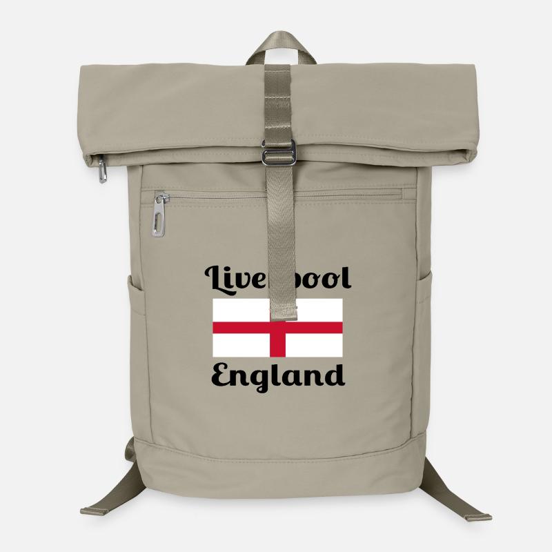 Liverpool, Angleterre - Imprimés élégants Sac à dos ordinateur
