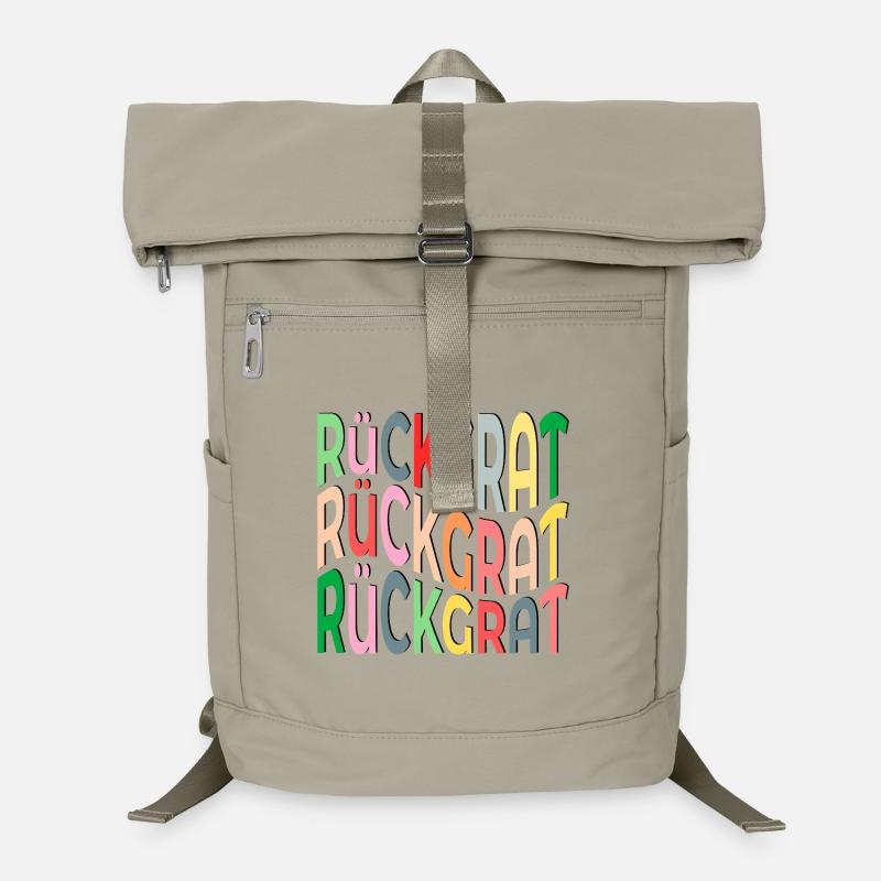 RÜCKGRAT DEMOKRATIE Laptop-Rucksack 