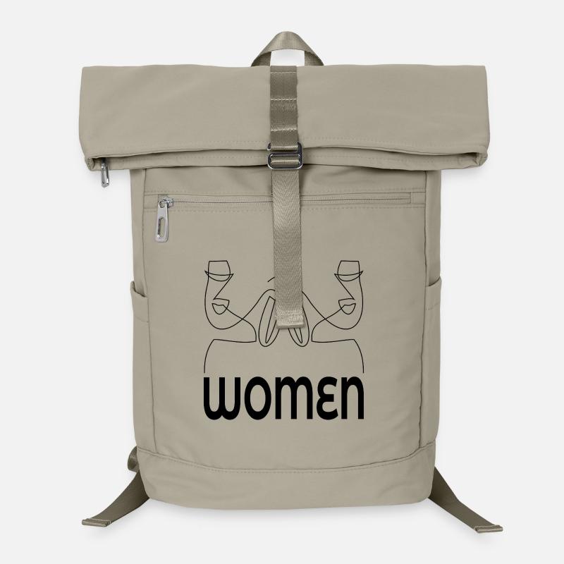 LINE ART ÄSTHETIK FRAUEN Laptop-Rucksack 