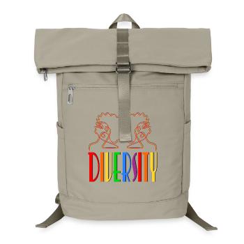 VIELFALT FRAUEN REGENBOGEN - Laptop-Rucksack  - Sandbeige - Vorne