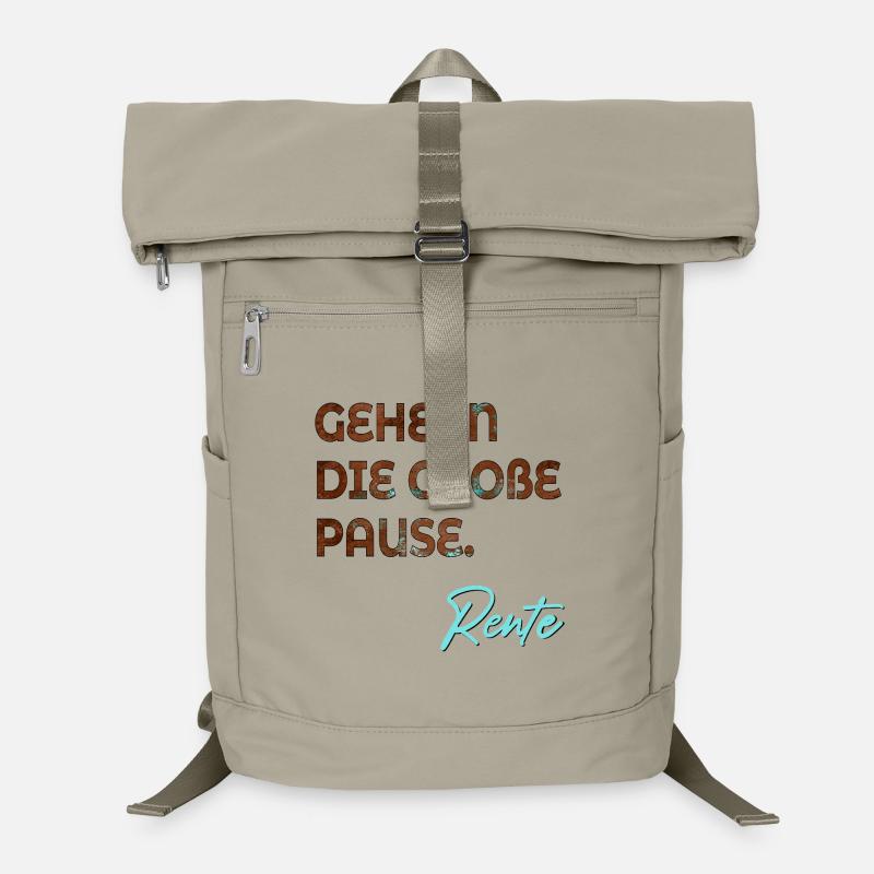 RUHESTAND RENTE ABSCHIED PAUSE Laptop-Rucksack 
