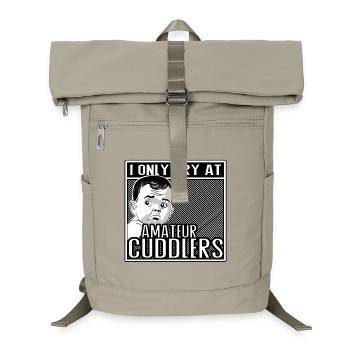 I Only Cry at Amateur Cuddlers - Laptop-Rucksack  - Sandbeige - Vorne